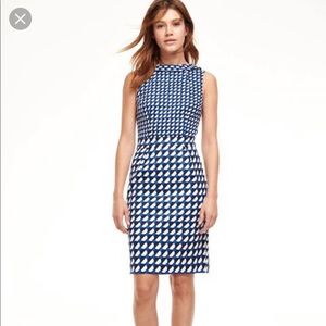 Boden - Martha Dress - Blue Print - Size 4